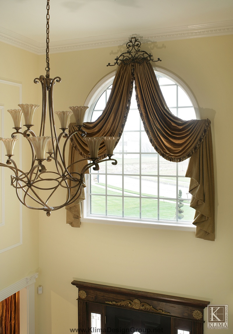 Case study: two story curtains with a valance my decorating tips