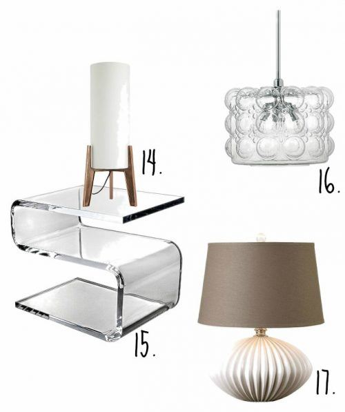 variety of retro lighting ideas