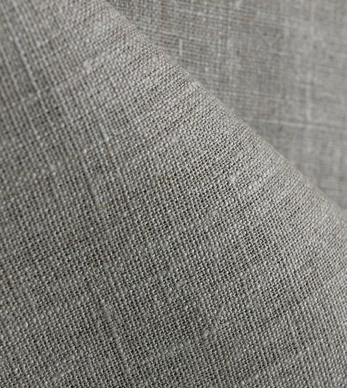 Loose weave linen fabric