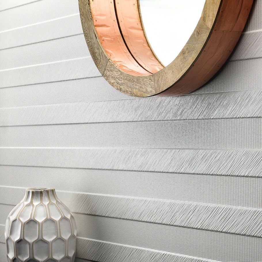 wall with ceramic bathroom tiles