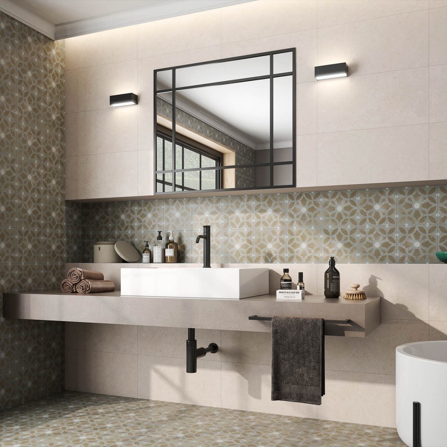 pattern for bathroom tiles