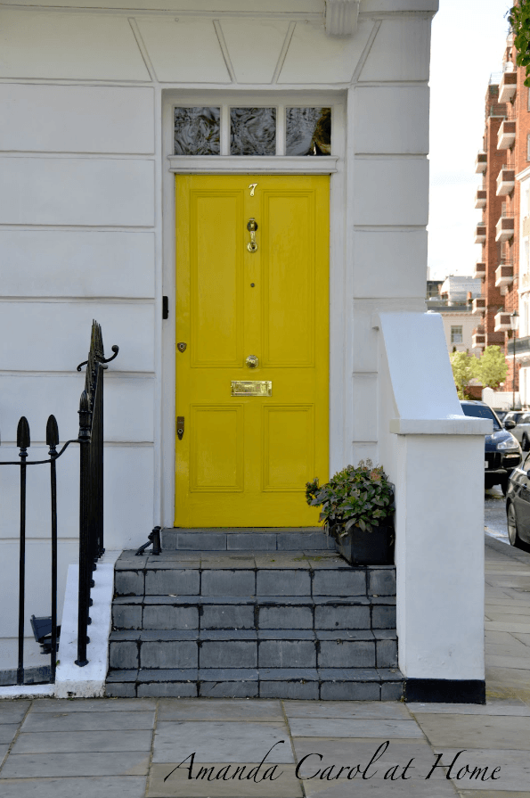 yellow Front Door
