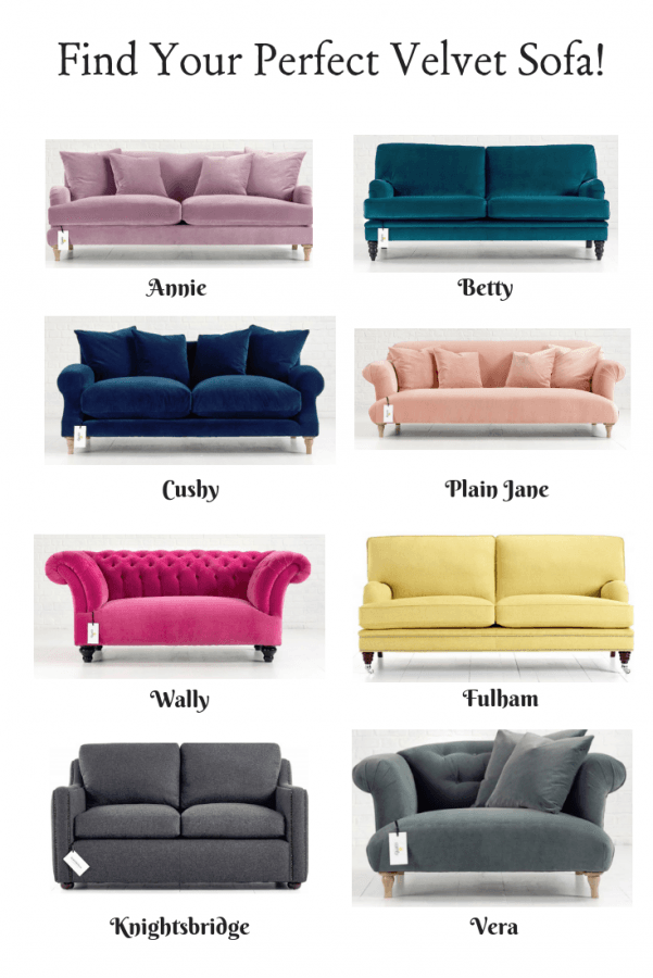 Find Your Perfect Velvet Sofa Handmade In Yorkshire Uk My My Quest To Find A Velvet Sofa That S Not Boring